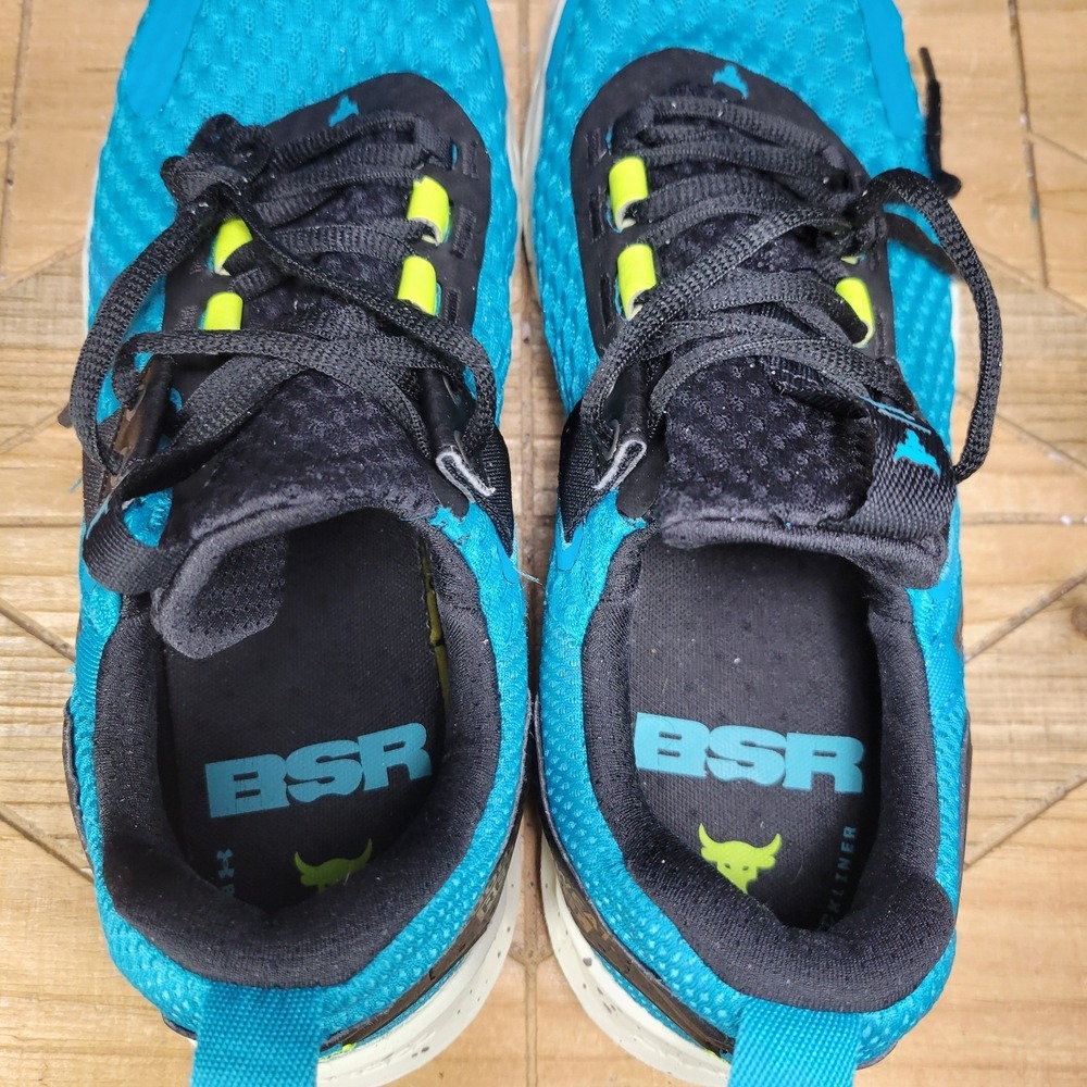 Under Armour Project Rock BSR 3 Mens 10.5 'Circuit Teal Black' β 3027344-300 - Picture 10 of 13